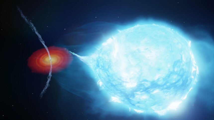 Cygnus X-1 испускает «танцующие» струи на половине скорости света